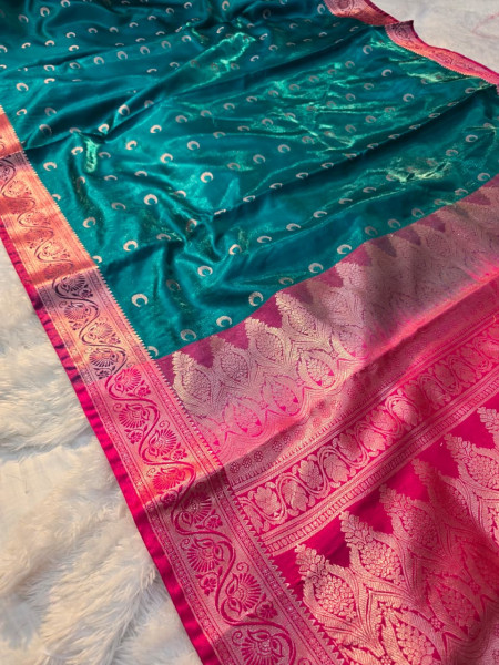 Image of Premium Soft Tanchui Dual Tone Silk Saree