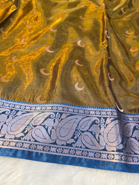 Premium Soft Tanchui Dual Tone Silk Saree