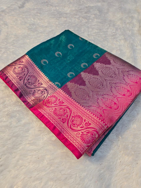 Premium Soft Tanchui Dual Tone Silk Saree
