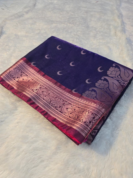Premium Soft Tanchui Dual Tone Silk Saree