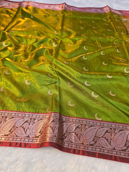 Premium Soft Tanchui Dual Tone Silk Saree