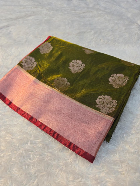Premium Soft Tanchui Dual Tone Silk Saree