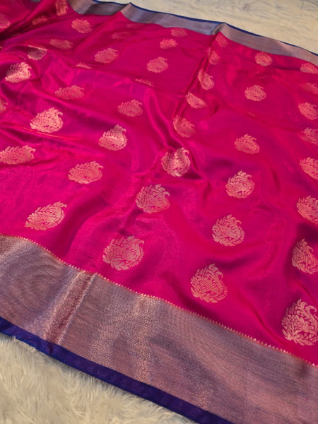 Premium Soft Tanchui Dual Tone Silk Saree