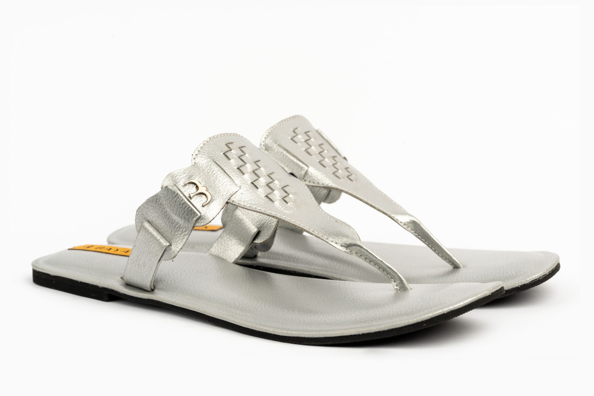 Women Chatai Silver Slippers