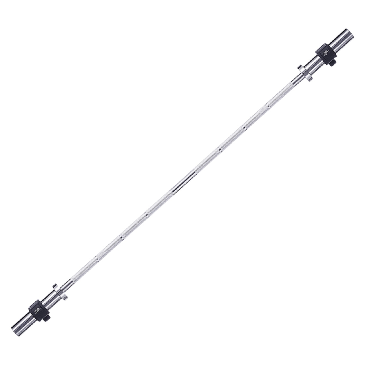 B Fit Olympic Barbell Bar 7-Feet for Weightlifting Power lifting with 2 Olympic Premium Collar Pair