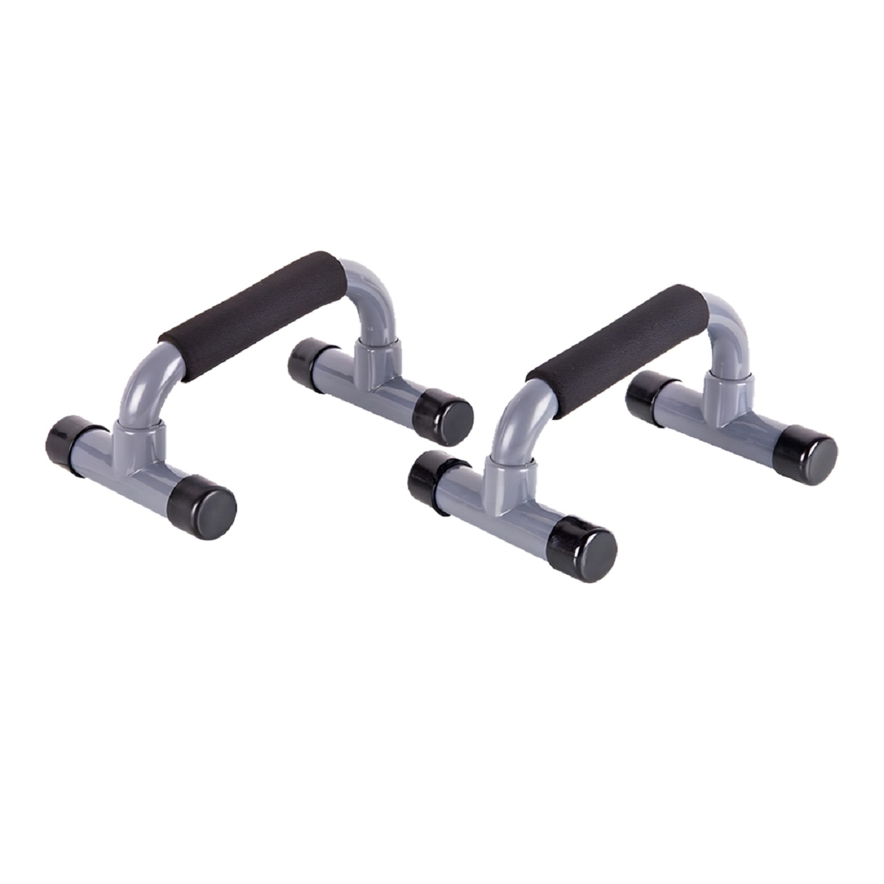 B Fit Push Up Bar Set of 2 Incline Pushup Stands for Home Fitness Training - Gymnastics Inspired Asymmetric Bars Allow Greater Range of Motion Stable Comfortable Grips - Build Strength Faster