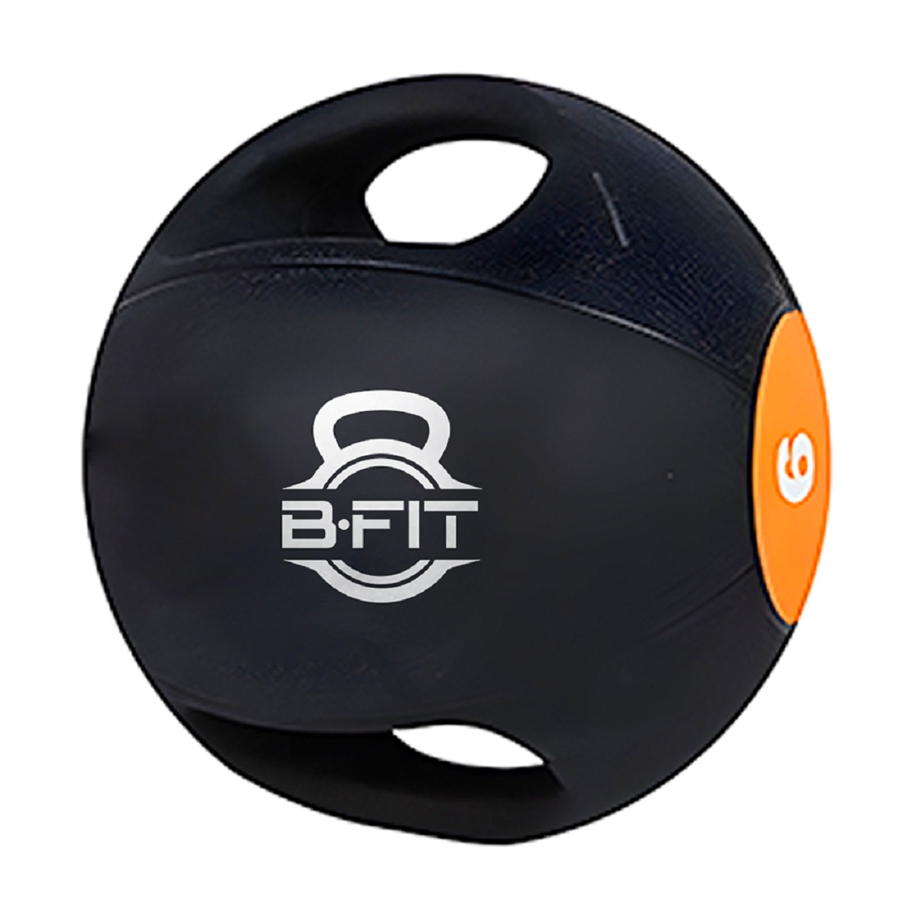 B Fit Dual Grip Medicine Ball 6 Kgs for Fitness Weighted Balance Plyometric Training Muscle Build