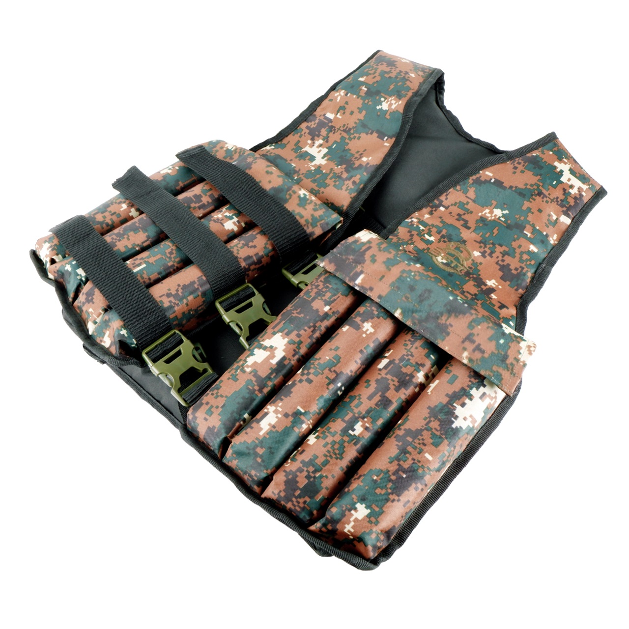 B Fit Weighted Vest Adjustable Weight 10 -25 Kg for Workout Strength Training Running Fitness Muscle Building Weight Loss Weightlifting