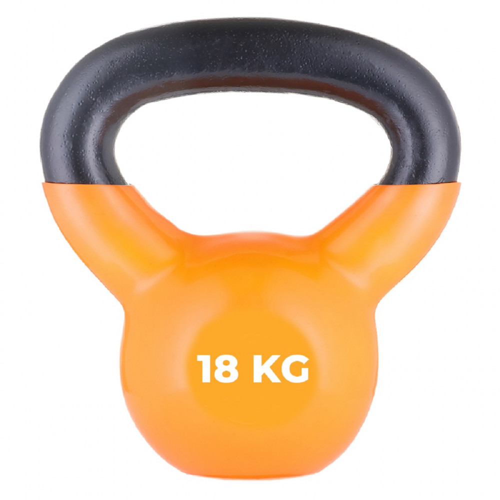 Image of B fit Vinyl Kettlebell 18 Kg.
