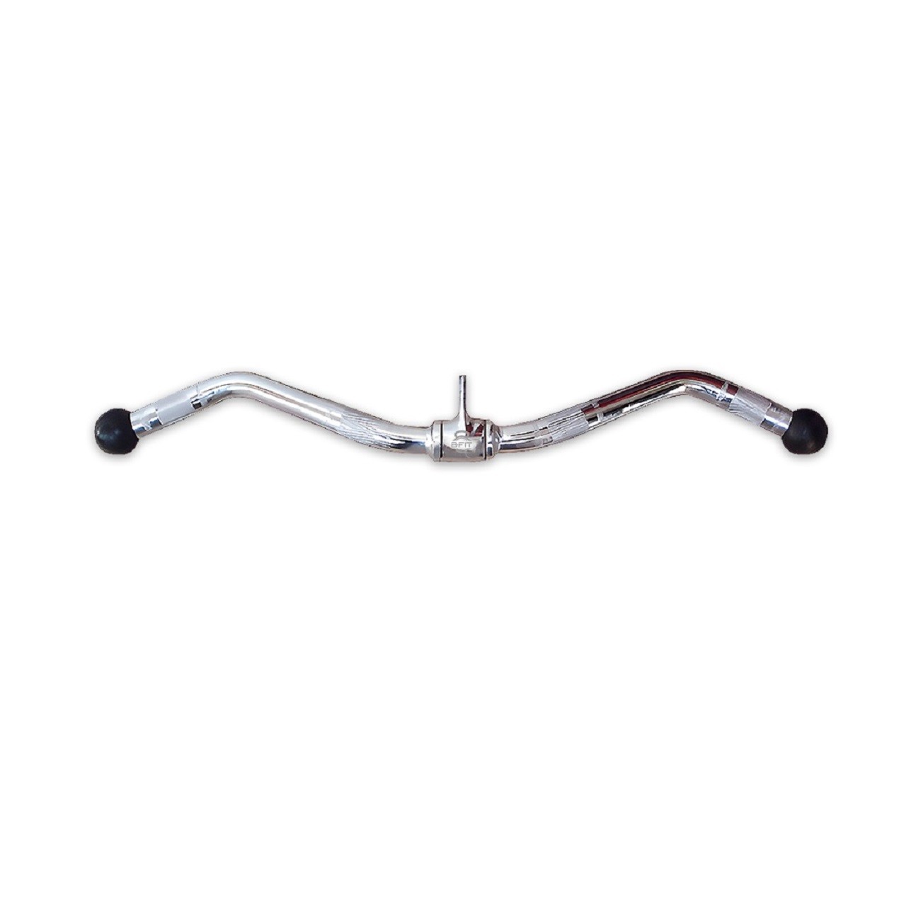B fit Solid Steel Curl Bar 28 Inch