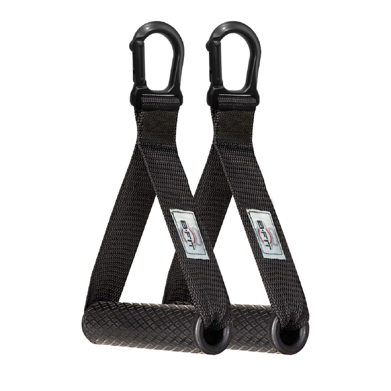 B Fit Super Heavy Nylon Gym Handle with big and heavy snap hooks