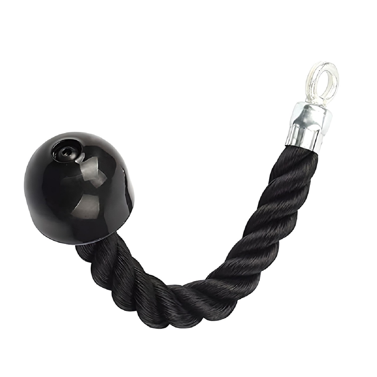 B fit Hammer Rope Single Grip Pull Down Bicep Cable Attachment Exercises Nylon 145