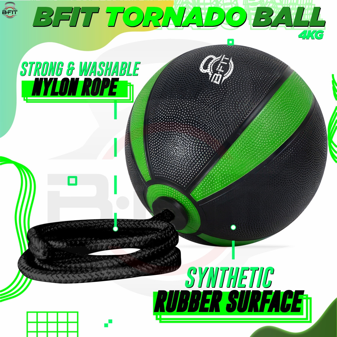 B Fit Tornado Medicine Ball 4 Kg
