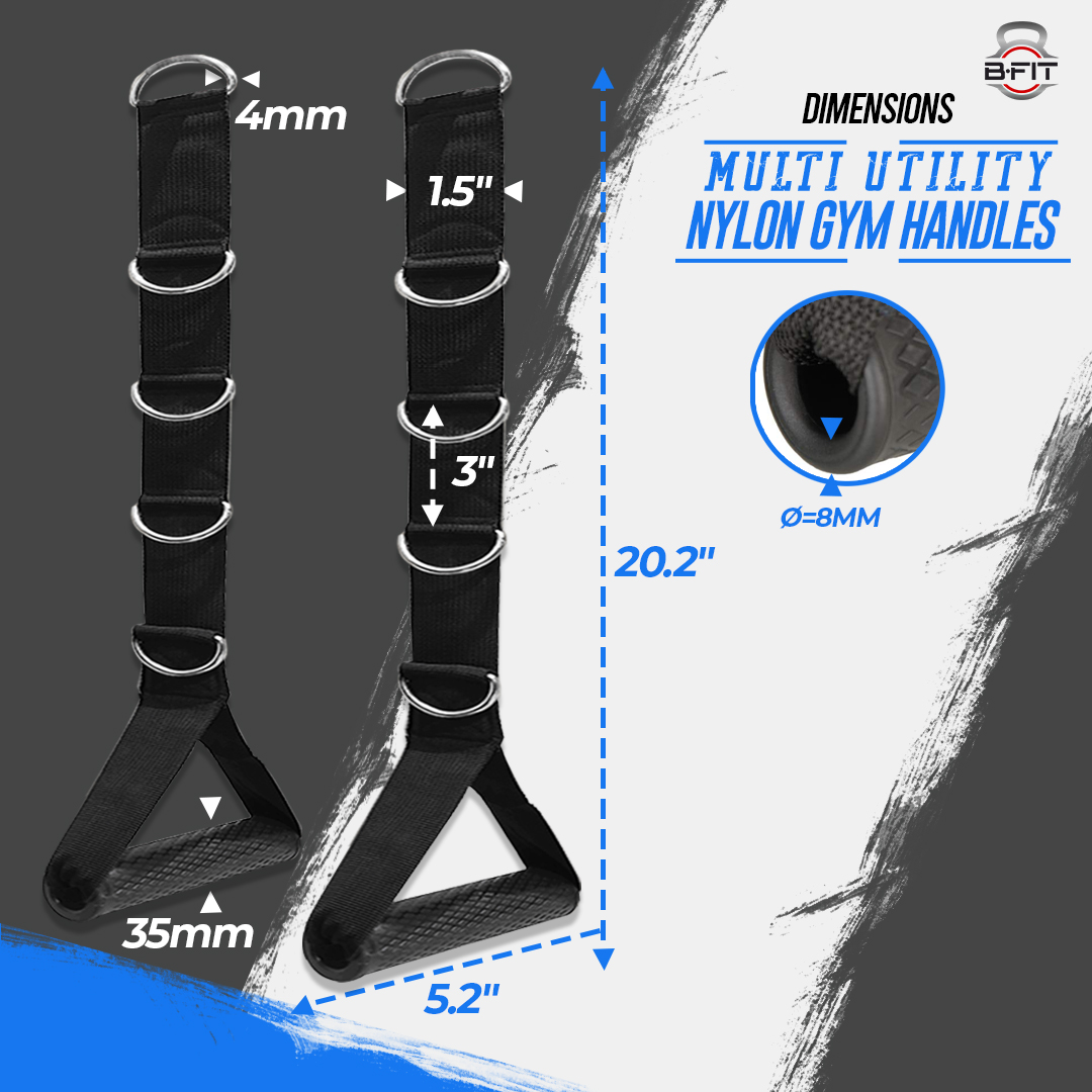 B Fit Heavy Duty Multi-utility Nylon Gym Handle