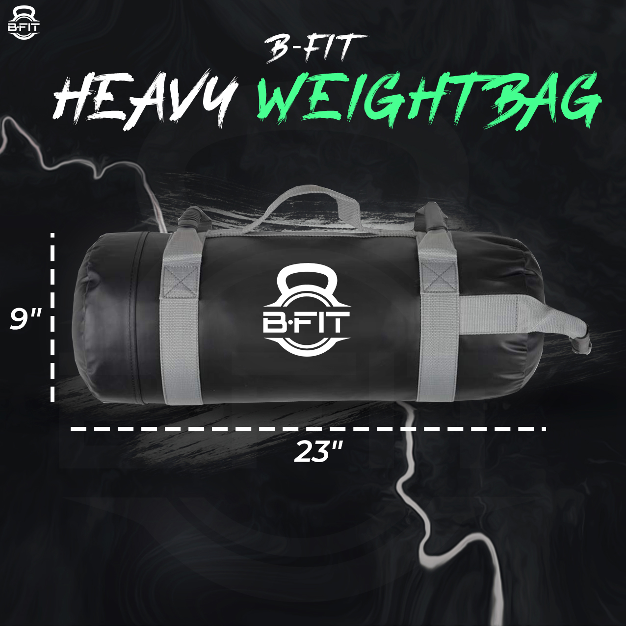 B Fit Ultimate Heavy Duty Workout Sandbag 25 Kgs for Training Exercise Cross Fit Workouts with an Extreme Sandbag Workout Sandbag Training Builds Strength and Muscle for Fast Results