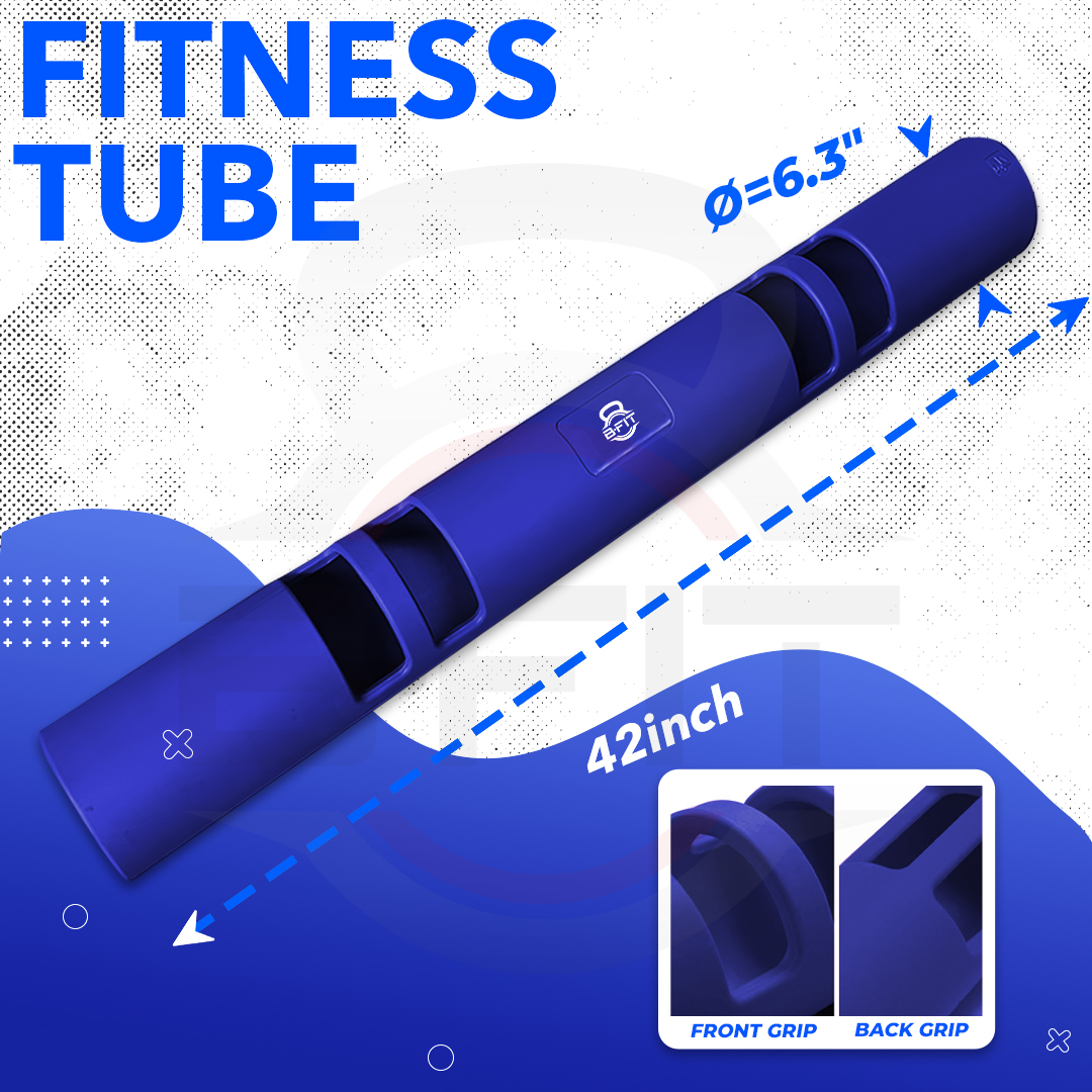 B FIT ViPR Fitness Tube Functional Training Rubber VIPR Weight Bar 12 Kg