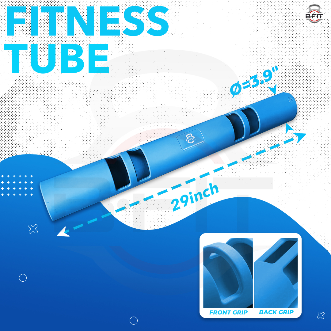 B Fit ViPR Fitness Tube Functional Training Rubber VIPR Weight Bar 2 Kg