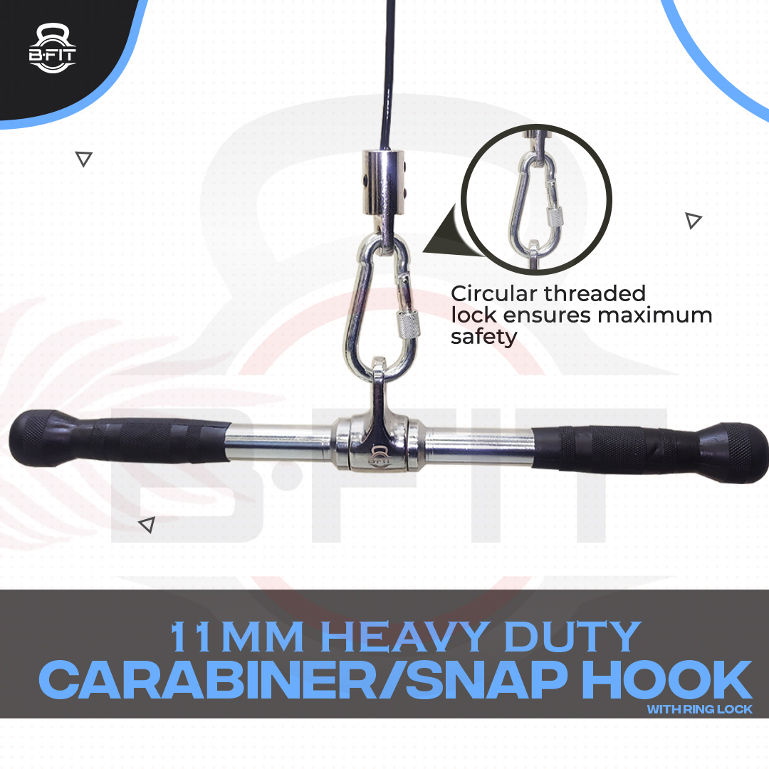 B Fit SnapSpring Hooks with Round Lock and Regular Lock -11 mm weight capacity 1000 lbs