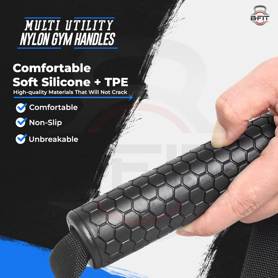 B Fit Heavy Duty Multi-utility Nylon Gym Handle