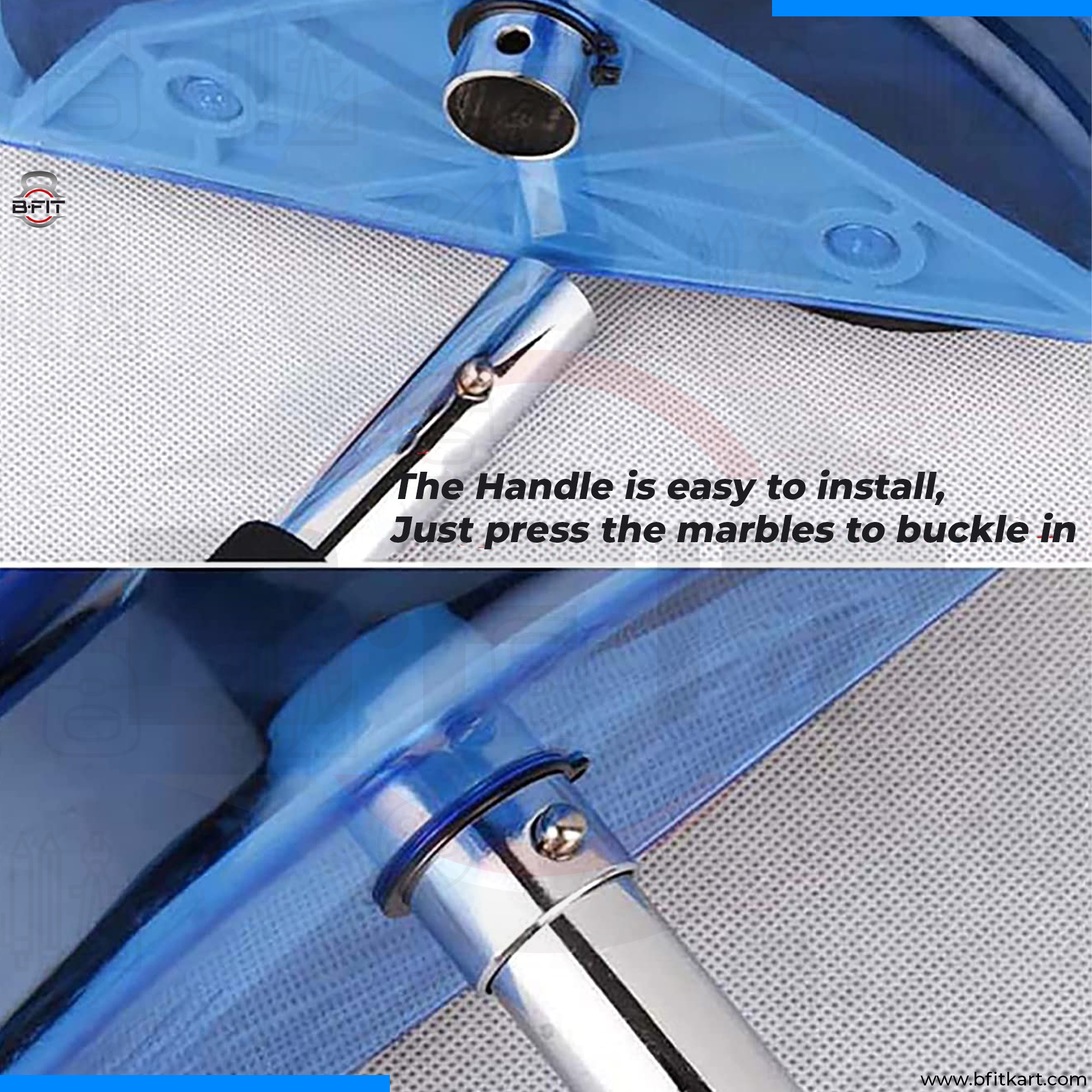 B Fit Pull Back Heavy AB Roller for Beginners