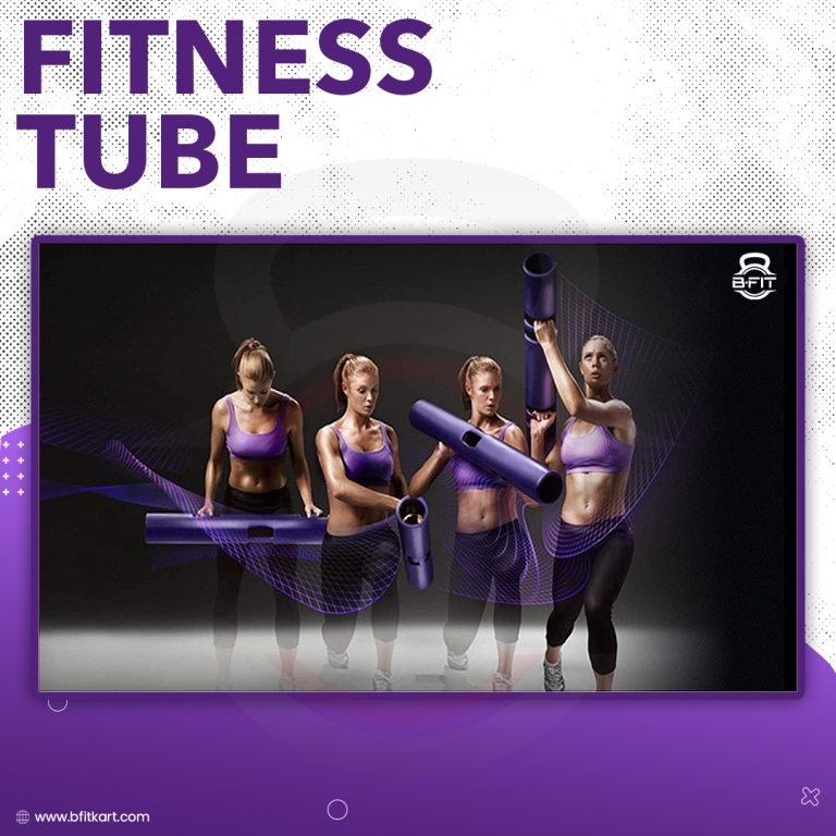 B FIT ViPR Fitness Tube Functional Training Rubber VIPR Weight Bar 4 Kg