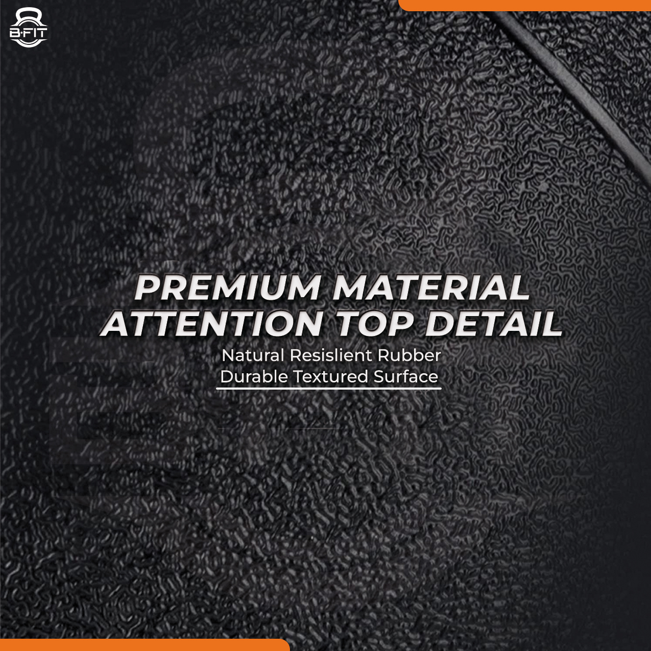 B Fit Dual Grip Medicine Ball 6 Kgs for Fitness Weighted Balance Plyometric Training Muscle Build