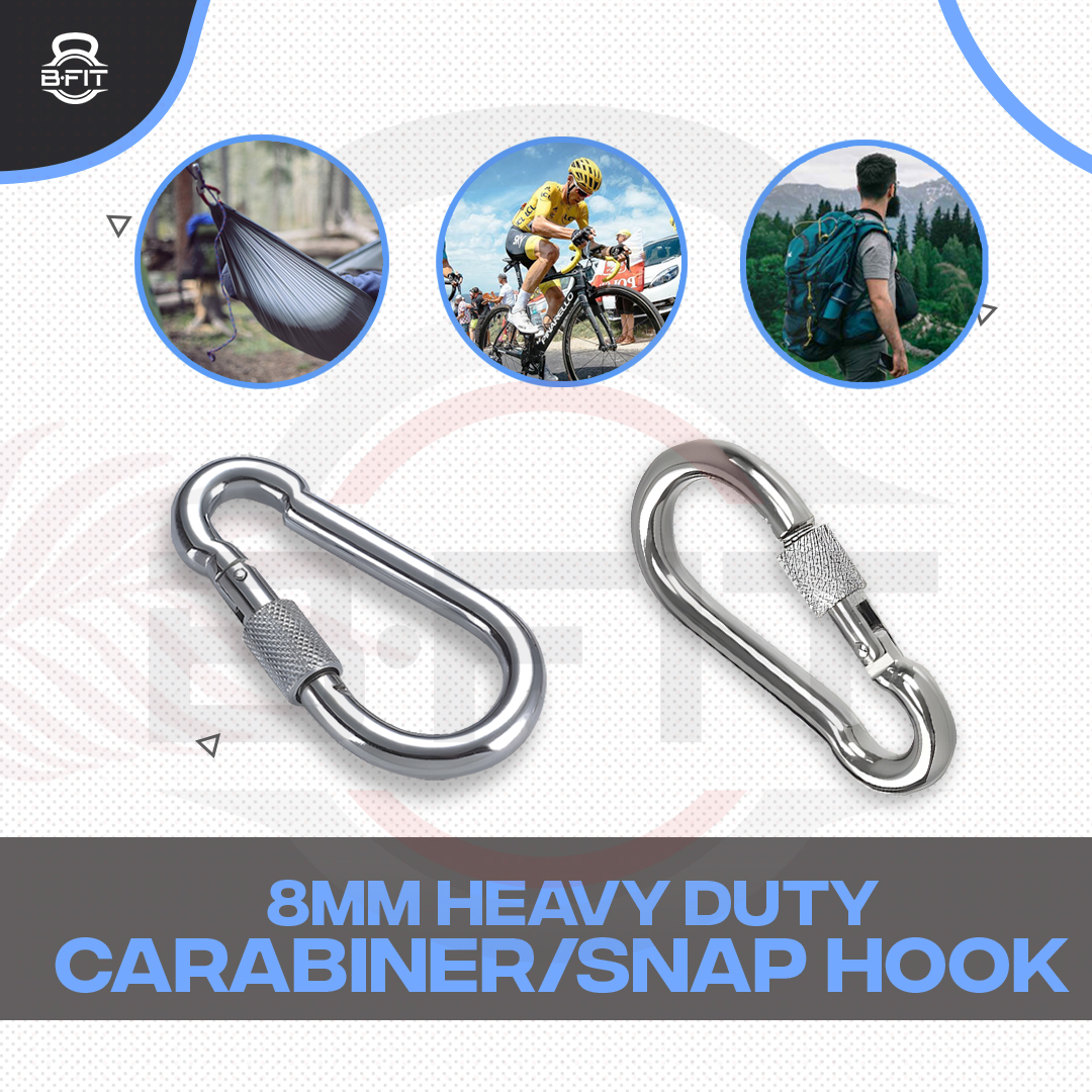 B Fit SnapSpring Hooks with Round Lock and Regular Lock -8 mm weight capacity 500 lbs