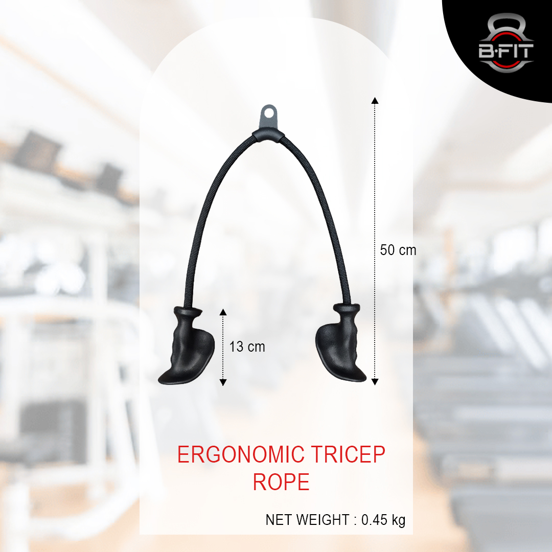 B Fit Ergonomic Non-Slip Gym Handle Set