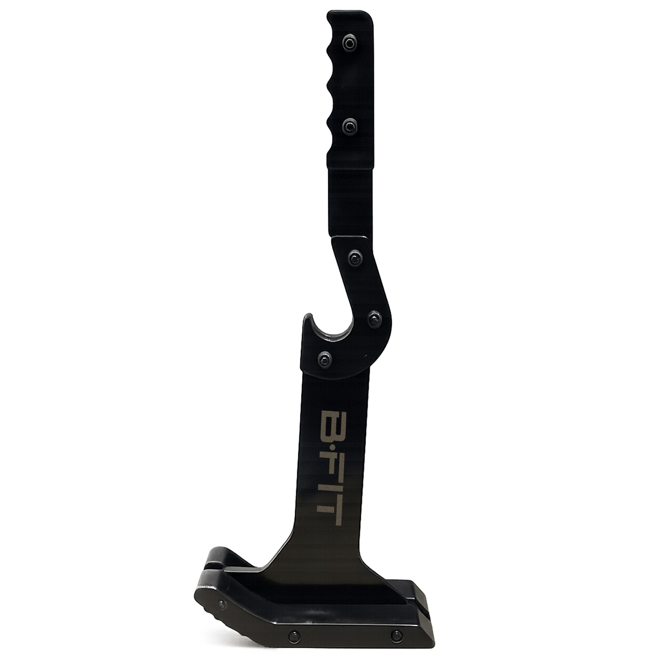 B Fit Deadlift JackBarbell Jack Unload 660LB Barbell Stand with Non-Slip Handle and Base Perfect for Deadlift and Powerlifting