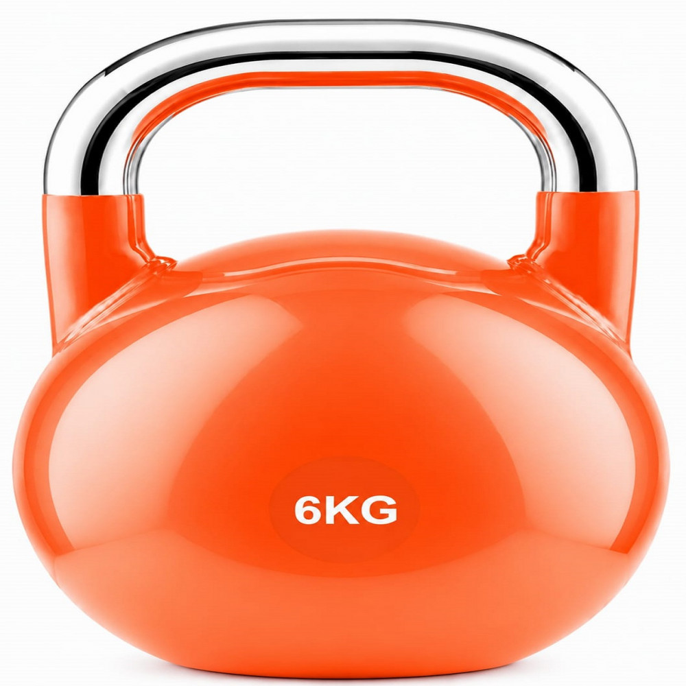 Image of B Fit Competition Kettlebell 6 KG – Professional Grade Kettlebell for Fitness, Weightlifting, Core Training