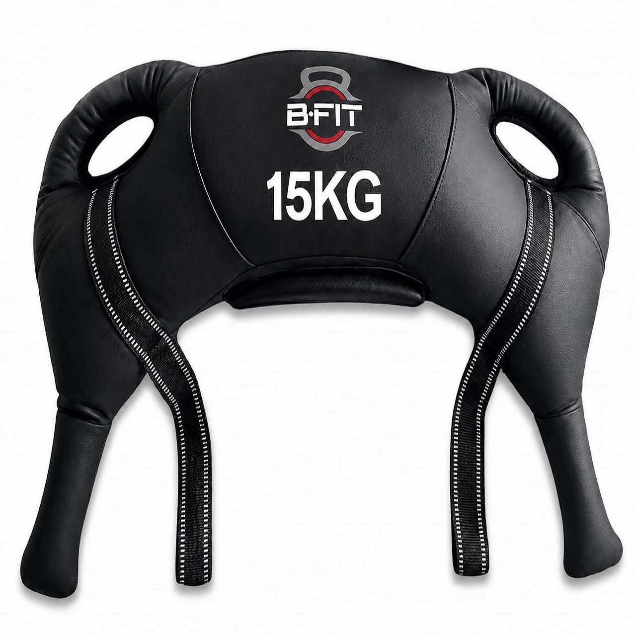 B Fit Upgraded Bulgarian Bag 15 Kg for Fitness Gym Training Cross fit Wrestling Judo Grappling MMA Full Body Workout