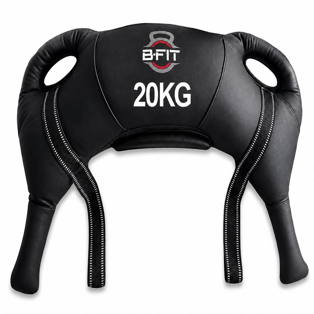 B Fit Upgraded Bulgarian Bag 20 Kg for Fitness Gym Training Cross fit Wrestling Judo Grappling MMA Full Body Workout