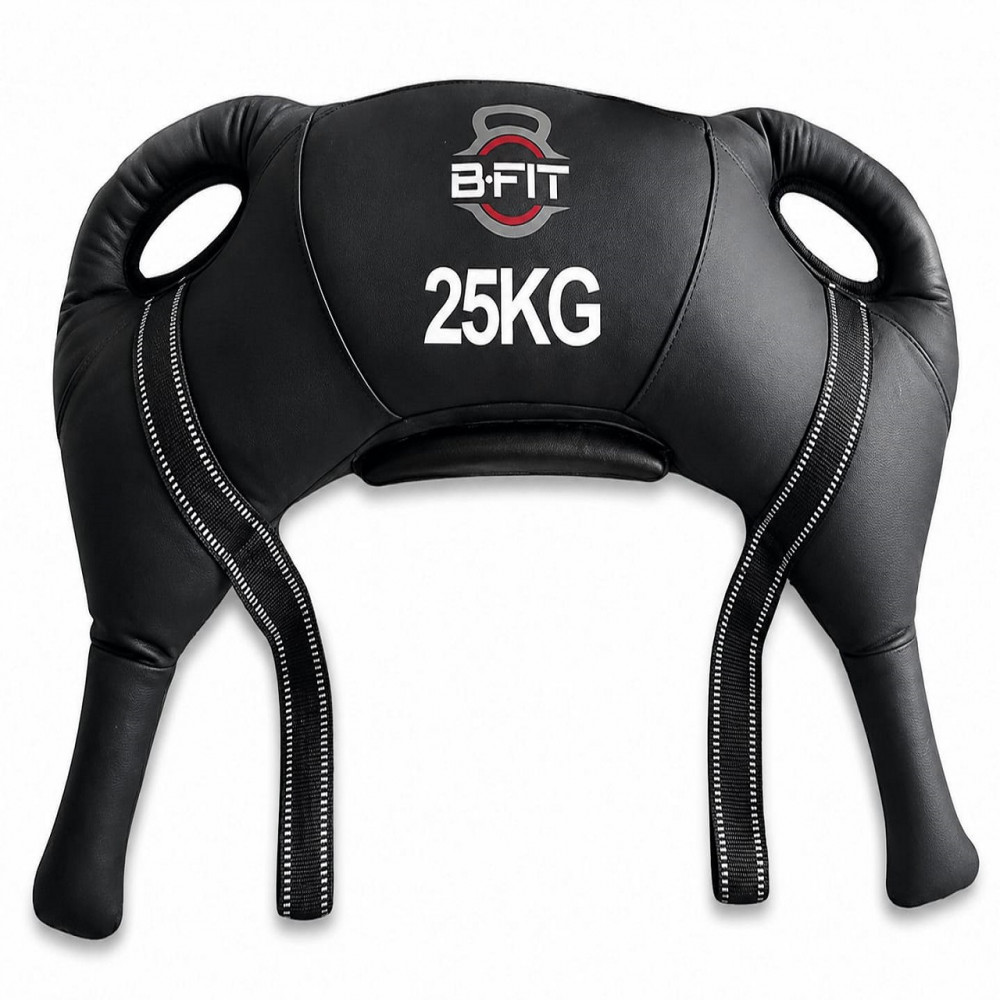 Image of B Fit Upgraded Bulgarian Bag 25 Kg for Fitness Gym Training, Cross fit, Wrestling, Judo, Grappling, MMA, Full Body Workout.