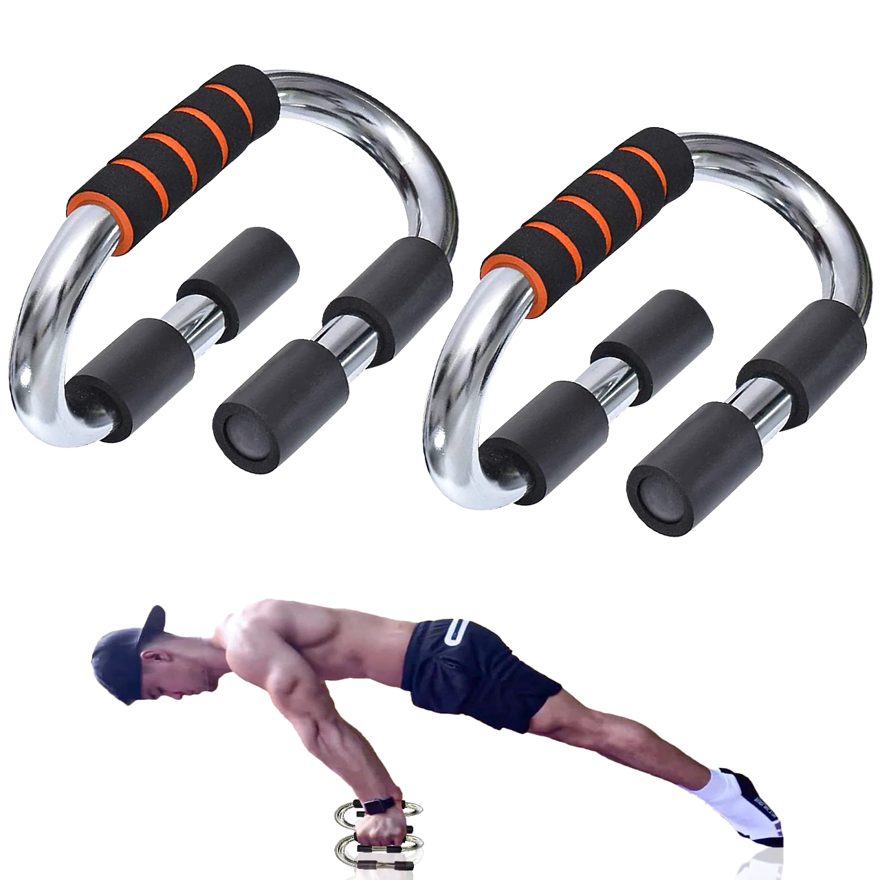 B Fit Type S Push-Ups Stands Exercise Fitness Equipment Rack Domestic Steel Push up Support Anti-Skid Push up Support