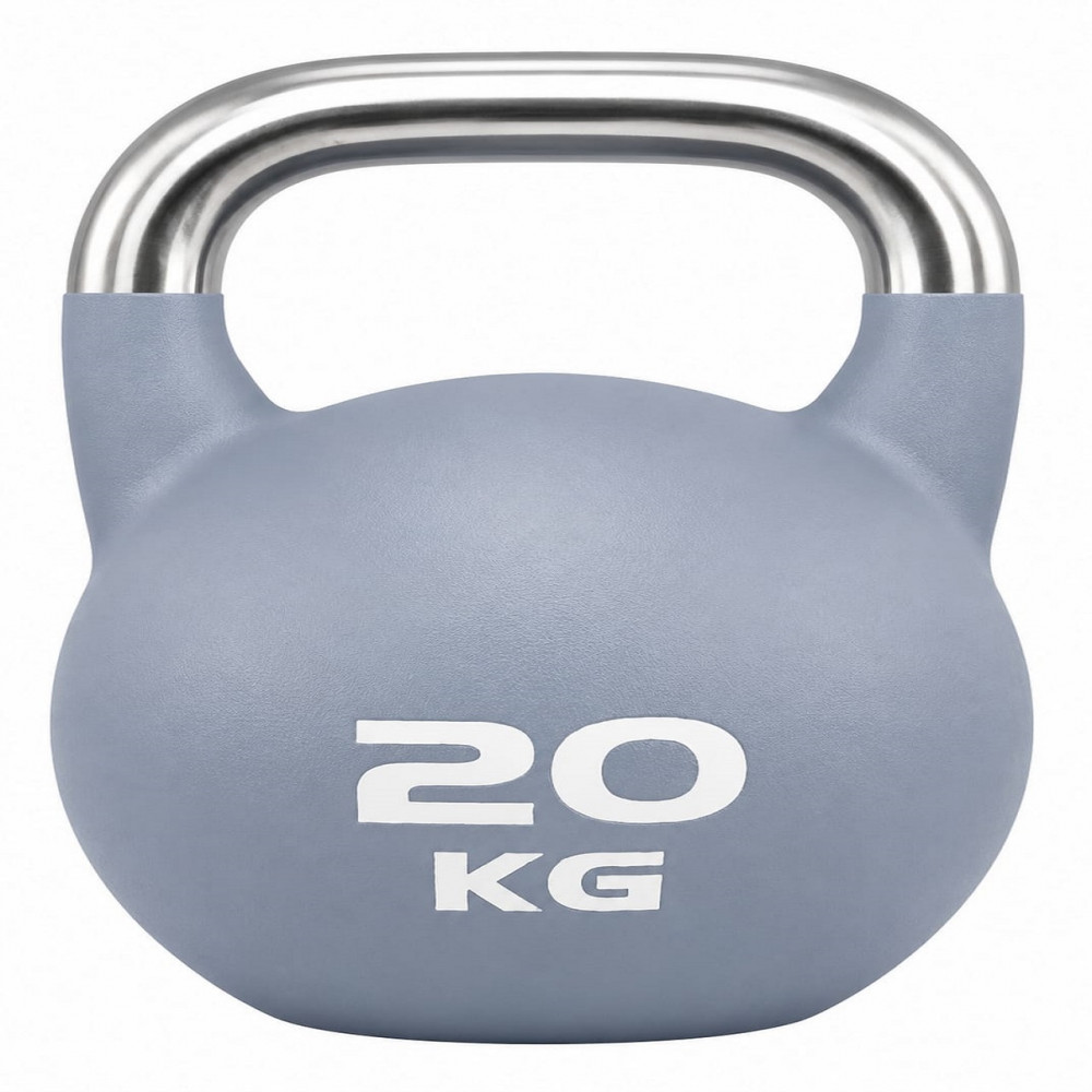 Image of B Fit Matte Finish Competition Kettlebell 20 Kg Weight Workout Gym Equipment and Strength training sets for Women and Men for Home Gym - Suitable for Repetition Workouts