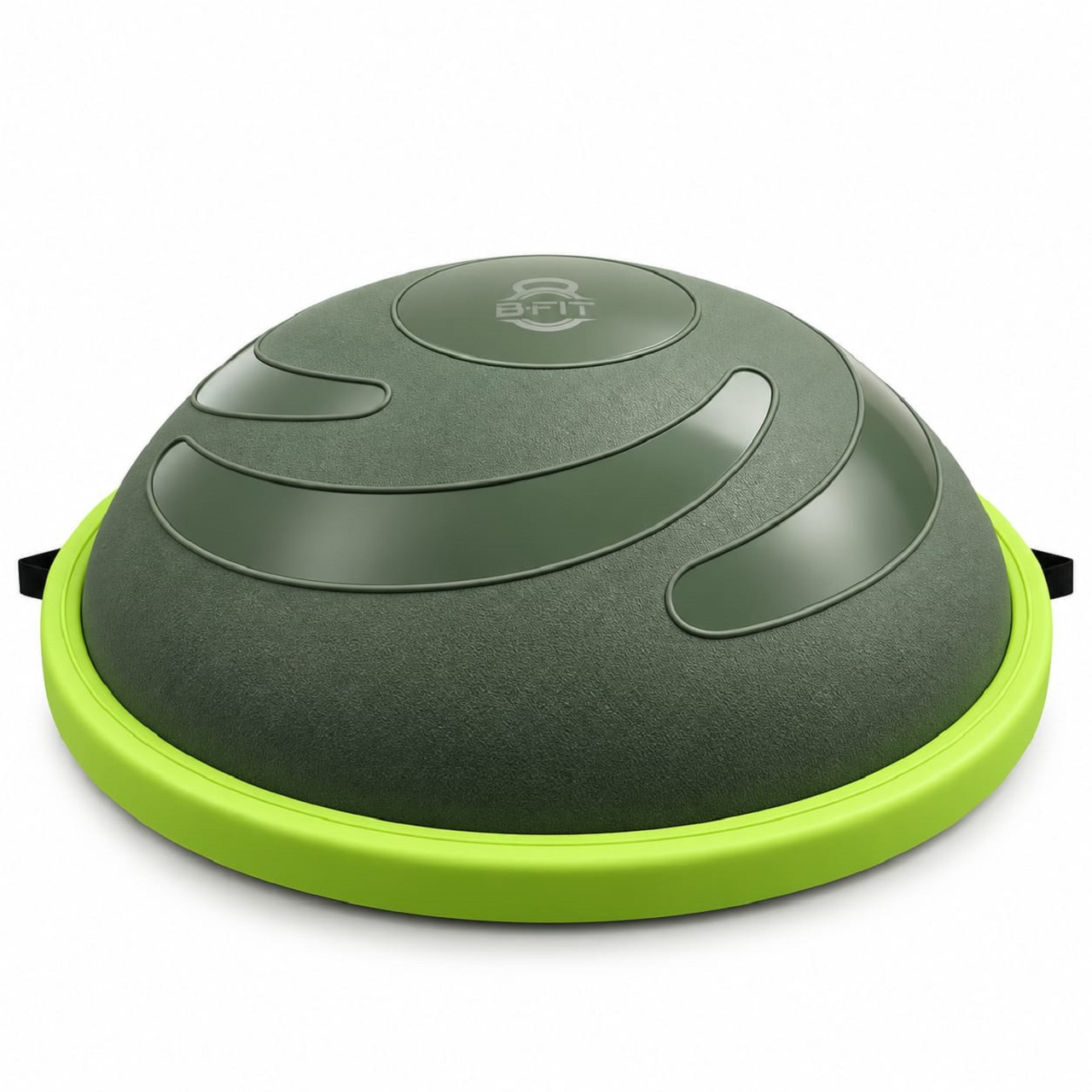 B FIT Balance Trainer Stability Half Ball  Bosu Ball  Green Color Size 64 Cm with Pump and Tubes