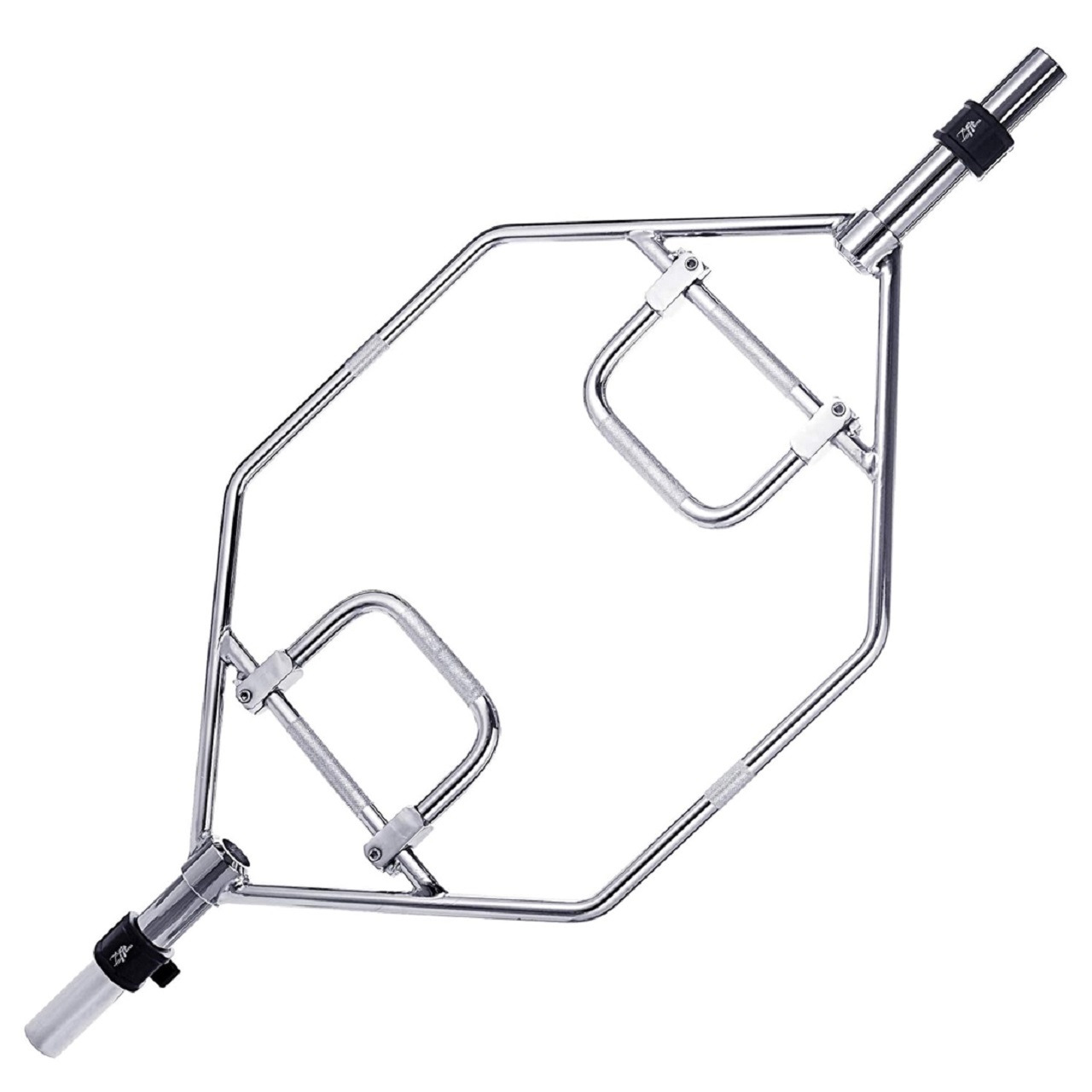 B fit Olympic Trap Bar Hex Bar Shrug Bar Barbell Bar Workout Barbell Bar Deadlift Olympic Size 50 MM Collar Pair included