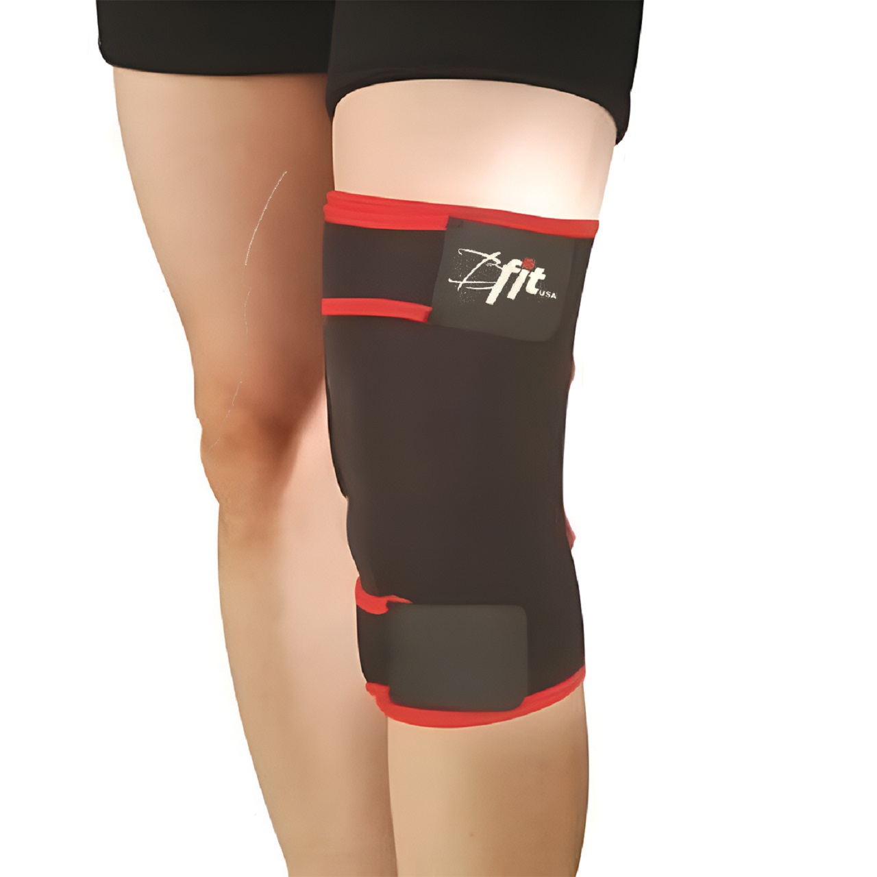 B Fit Adjustable Knee Support Black