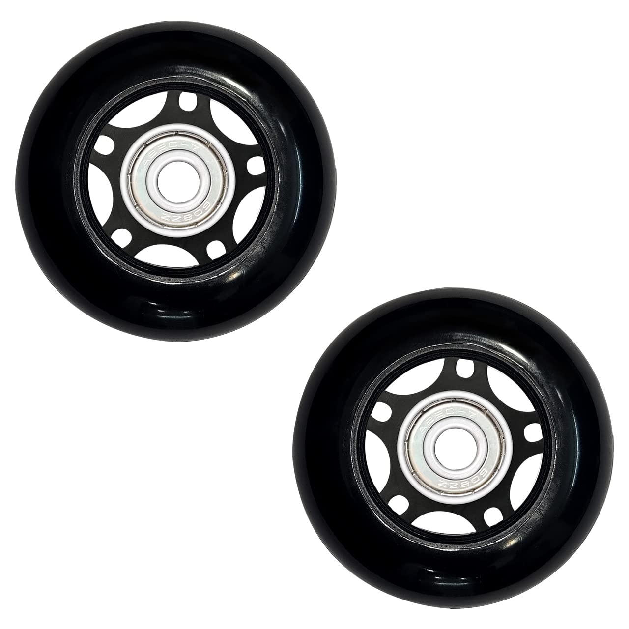 B Fit 70 mm Exercise BenchExercise Bike Wheel in Pair Packing