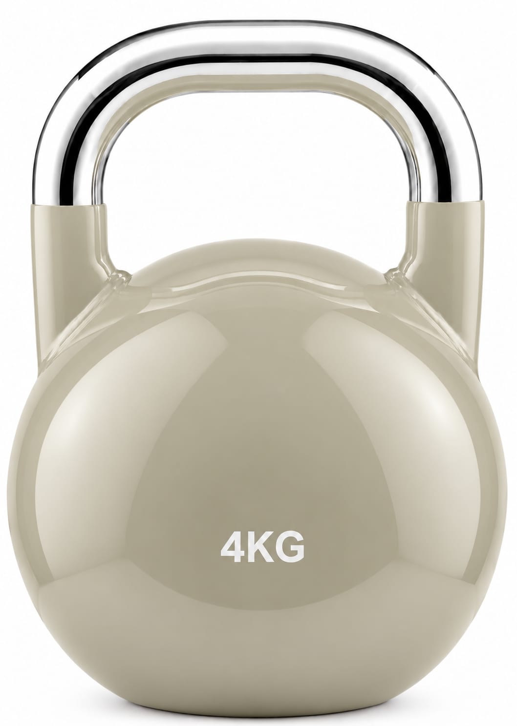 B Fit Competition Kettlebell 4 KG  Professional Grade Kettlebell for Fitness Weightlifting Core Training