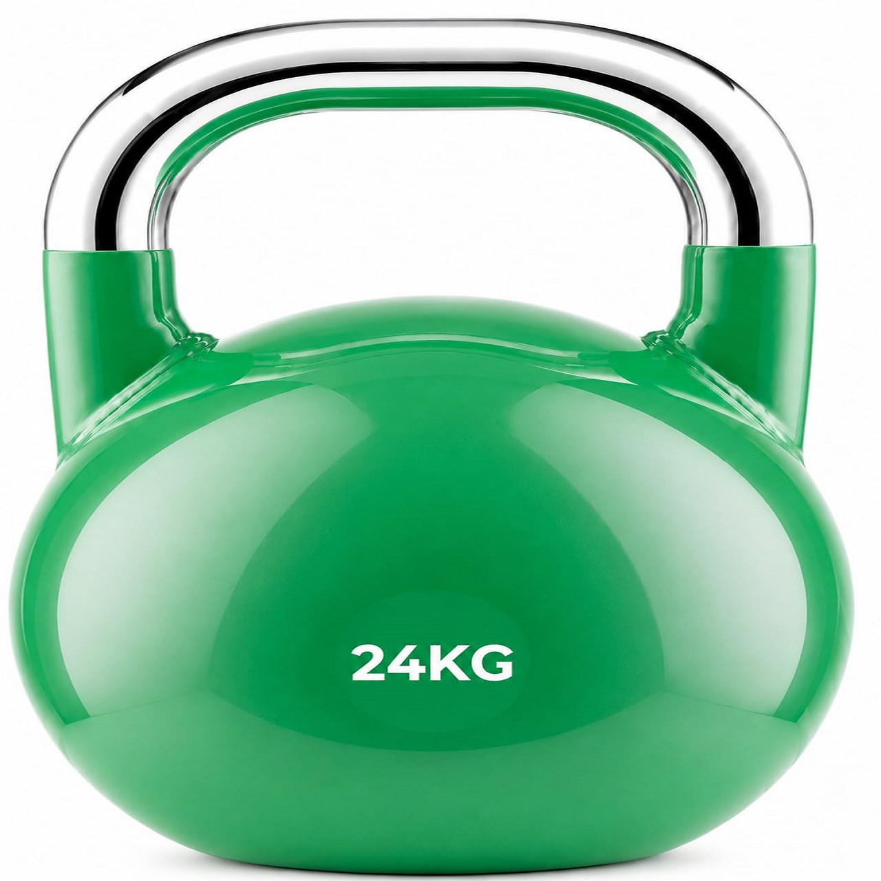 B Fit Competition Kettlebell 24 KG  Professional Grade Kettlebell for Fitness Weightlifting Core Training