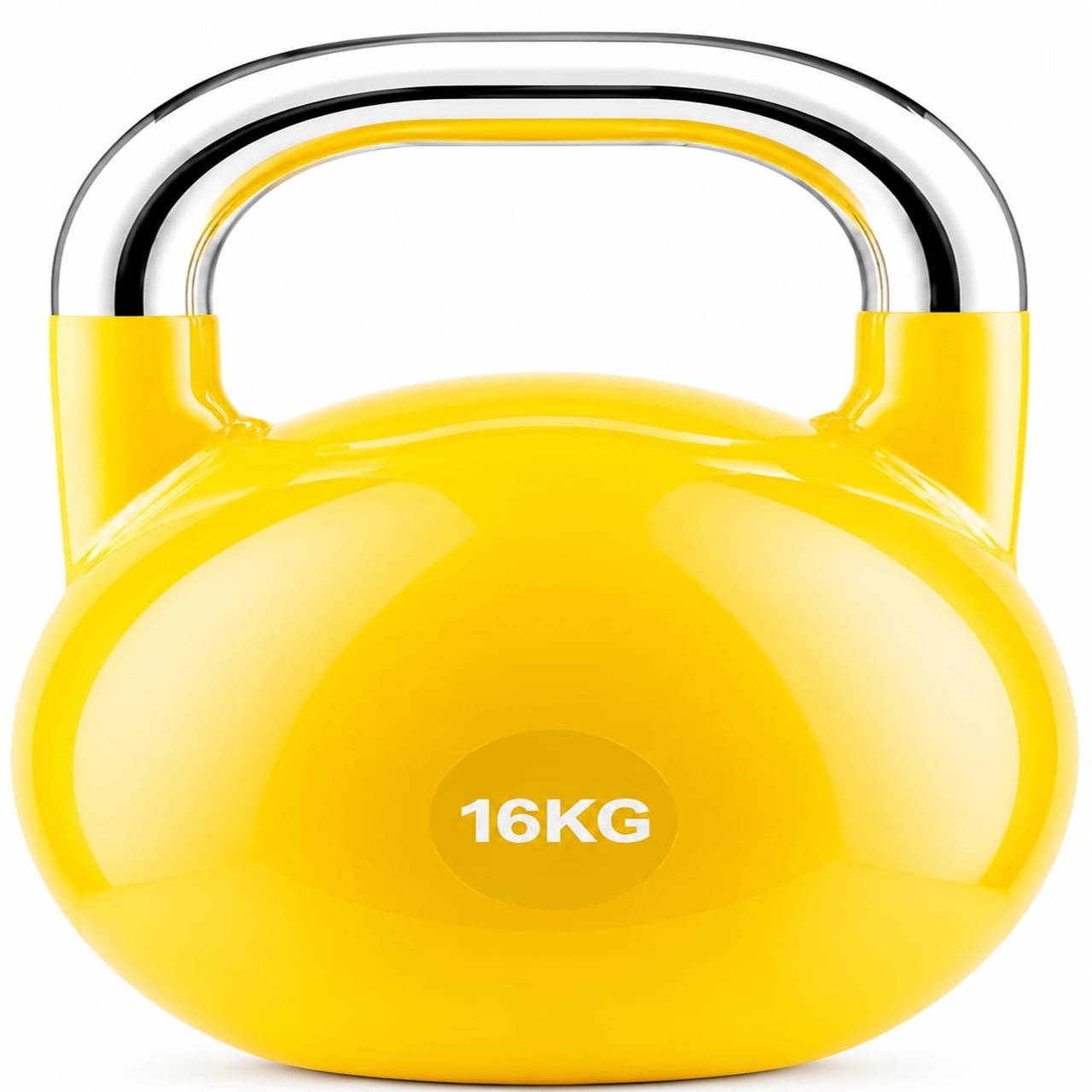 B Fit Competition Kettlebell 16 KG Professional Grade Kettlebell for Fitness Weightlifting Core Training