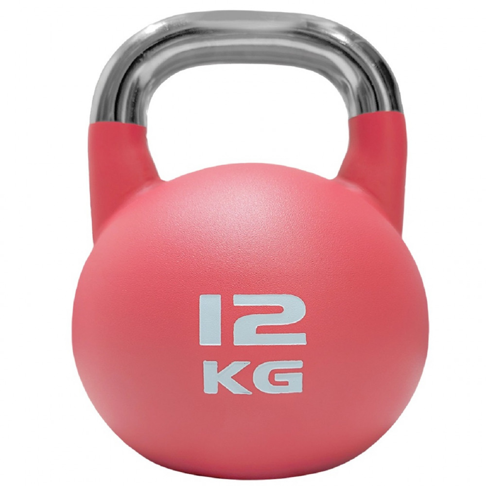 Image of B Fit Matte Finish Competition Kettlebell 12 Kg Weight Workout Gym Equipment and Strength training sets for Women and Men for Home Gym - Suitable for Repetition Workouts