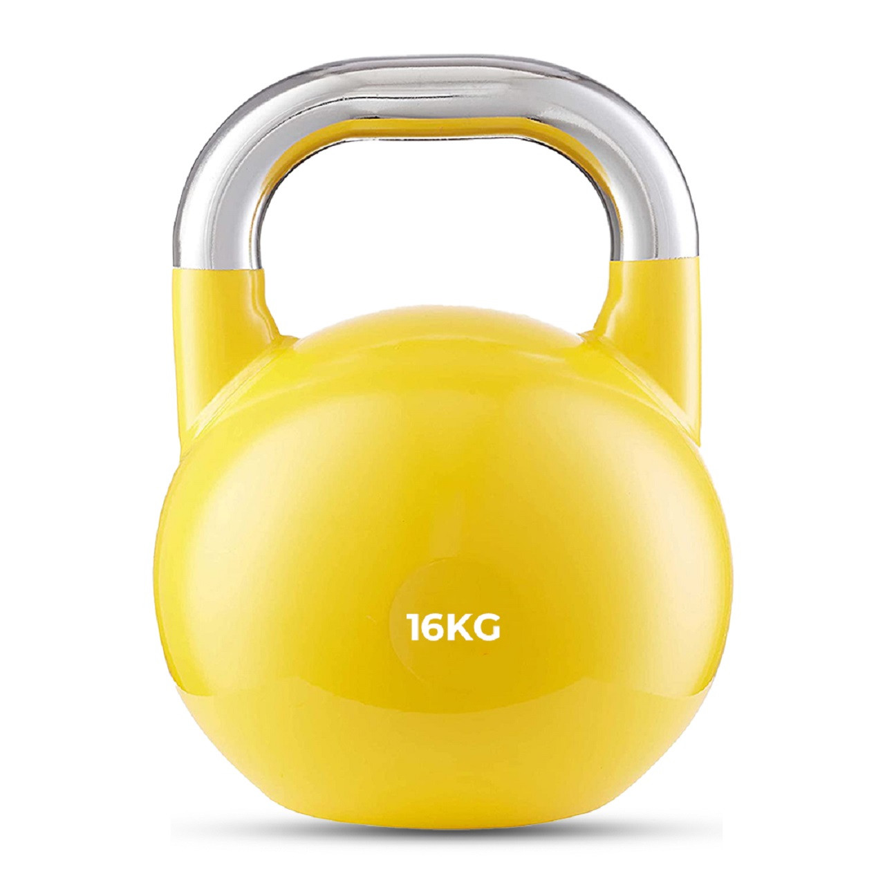 B Fit Competition Kettlebell 16 KG Professional Grade Kettlebell for Fitness Weightlifting Core Training