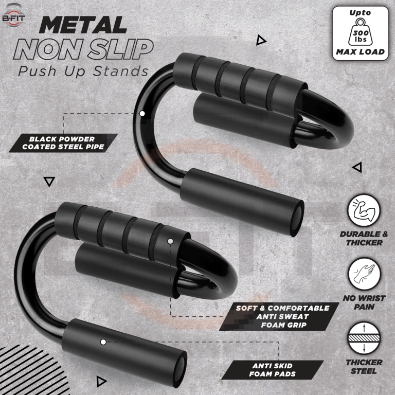 B Fit Type S Push-Ups Stands Exercise Fitness Equipment Rack Domestic Steel Push up Support Anti-Skid Push up Support
