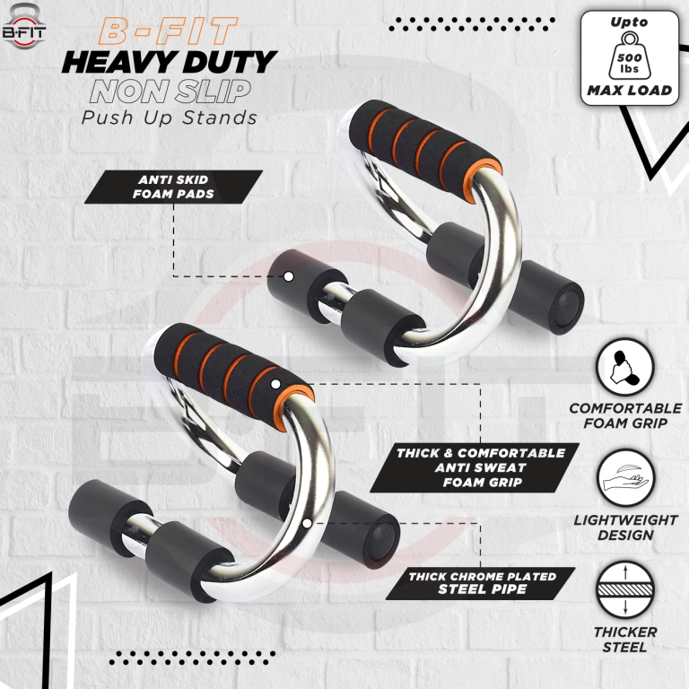 B Fit Type S Push-Ups Stands Exercise Fitness Equipment Rack Domestic Steel Push up Support Anti-Skid Push up Support