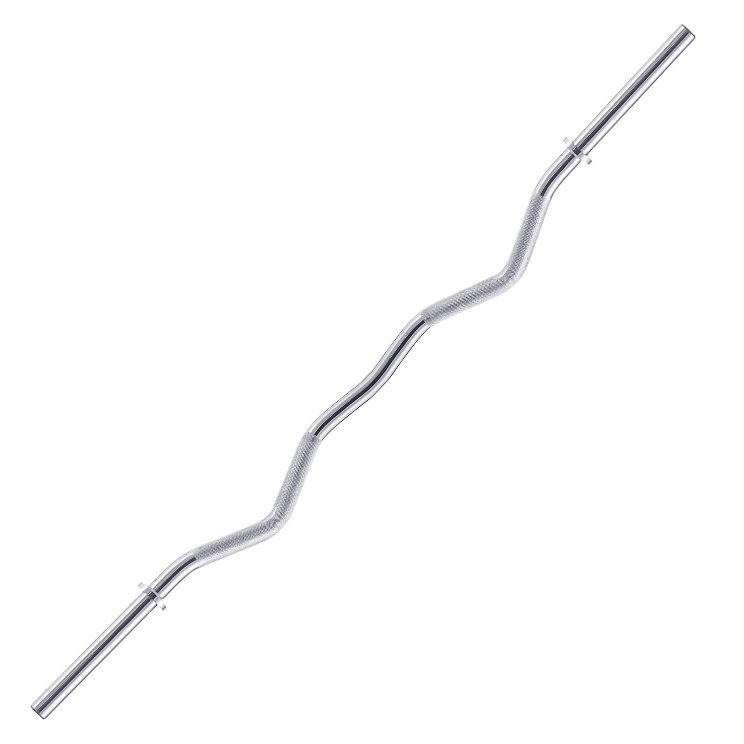 B Fit Weight Lifting EZ Curl Bar 3 Feet Dia 25 MM with Premium Collar pair