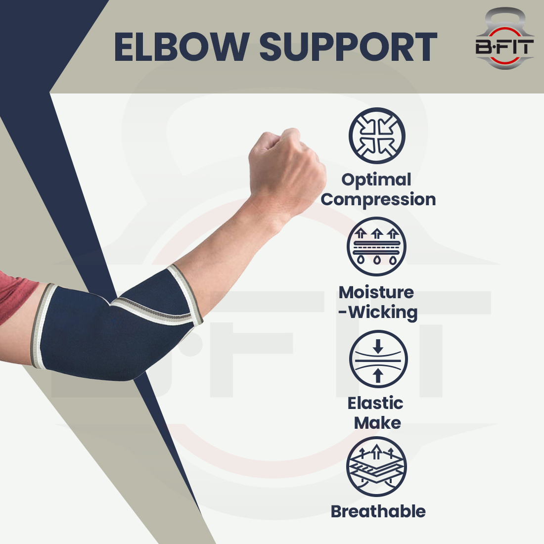 B Fit Elbow Support