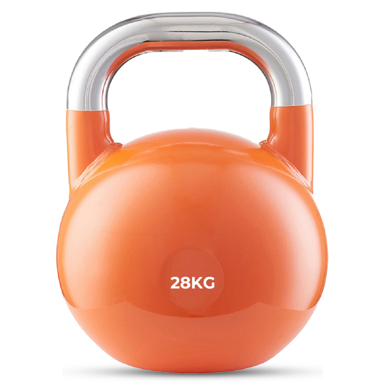 B Fit Competition Kettlebell 28 KG Professional Grade Kettlebell for Fitness Weightlifting Core Training