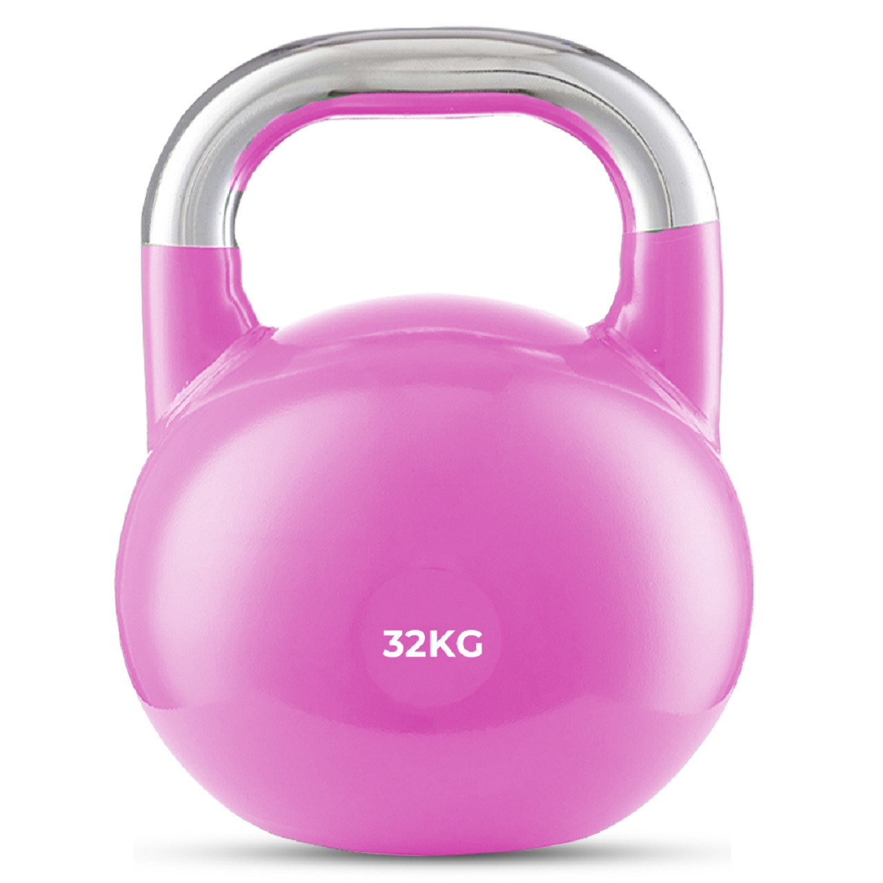 B Fit Competition Kettlebell 32 KG Professional Grade Kettlebell for Fitness Weightlifting Core Training
